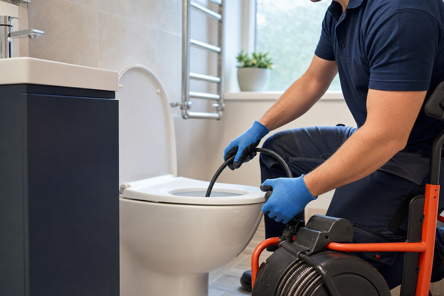 Blocked Drains Hampton Hill service image