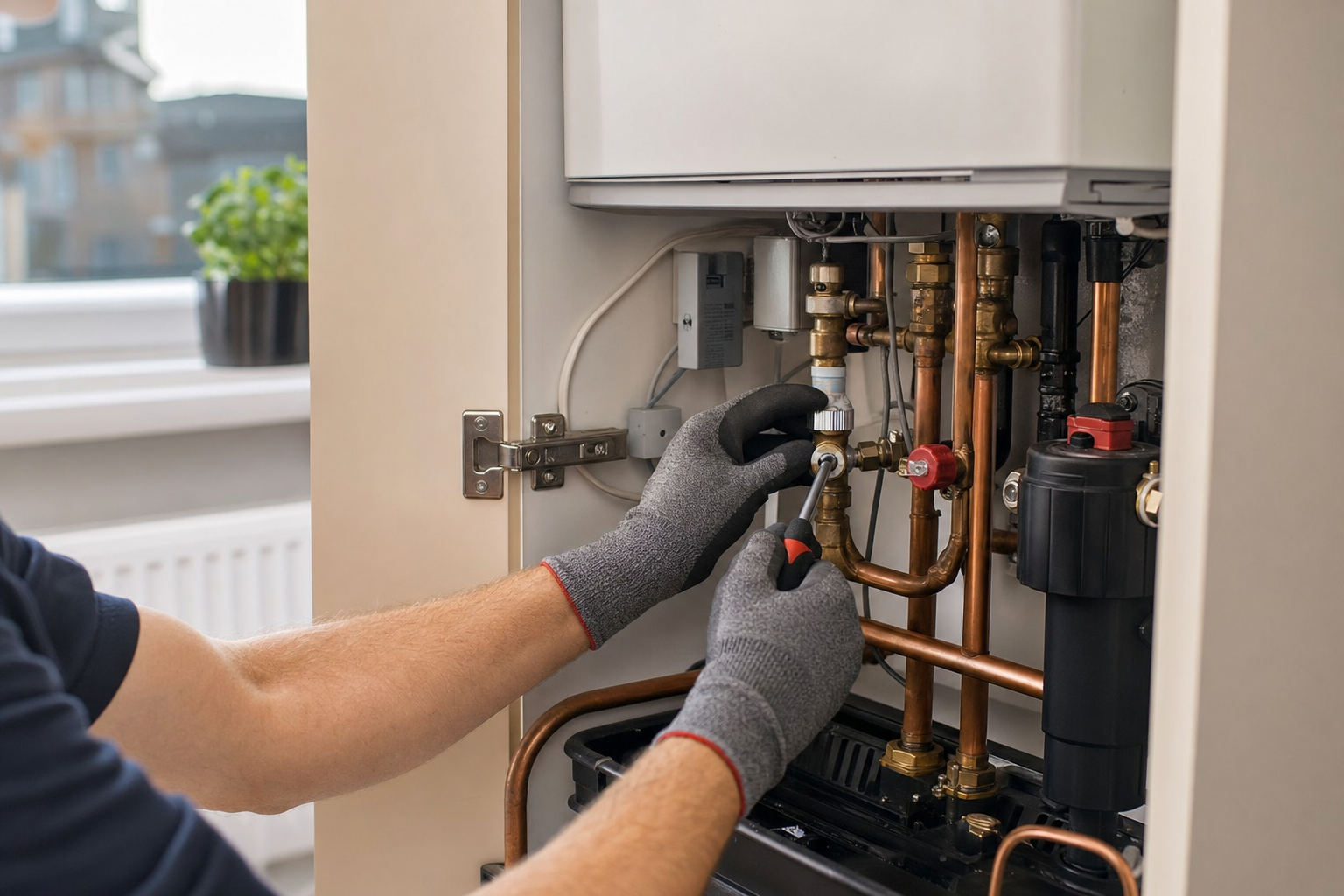 Central Heating Hampton Hill service image