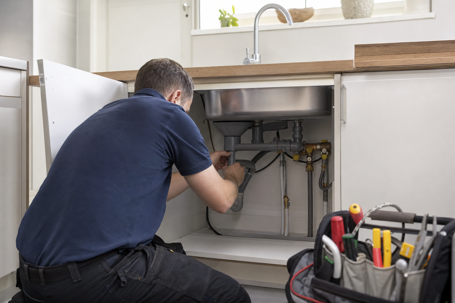 Kitchen Plumbing Hampton Hill service image