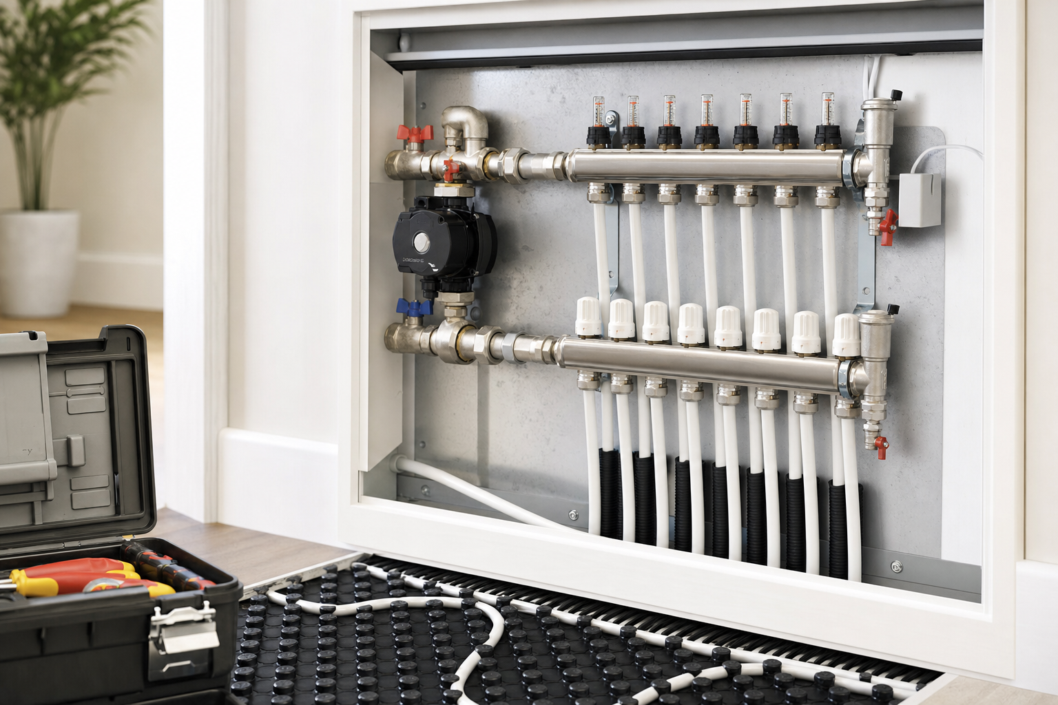 Underfloor Heating Hampton Hill service image