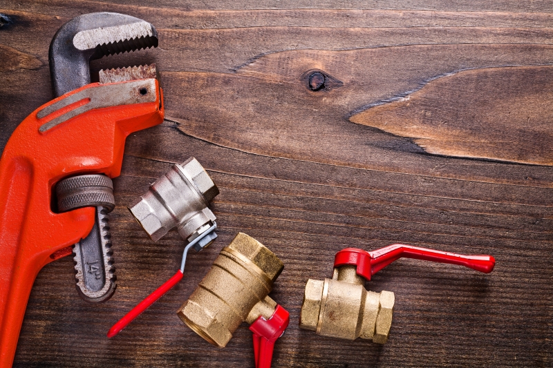 Commercial plumbing work in a Hampton Hill business