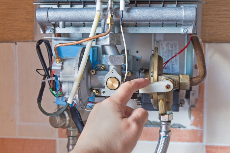 Plumbing and heating work in a Hampton Hill property